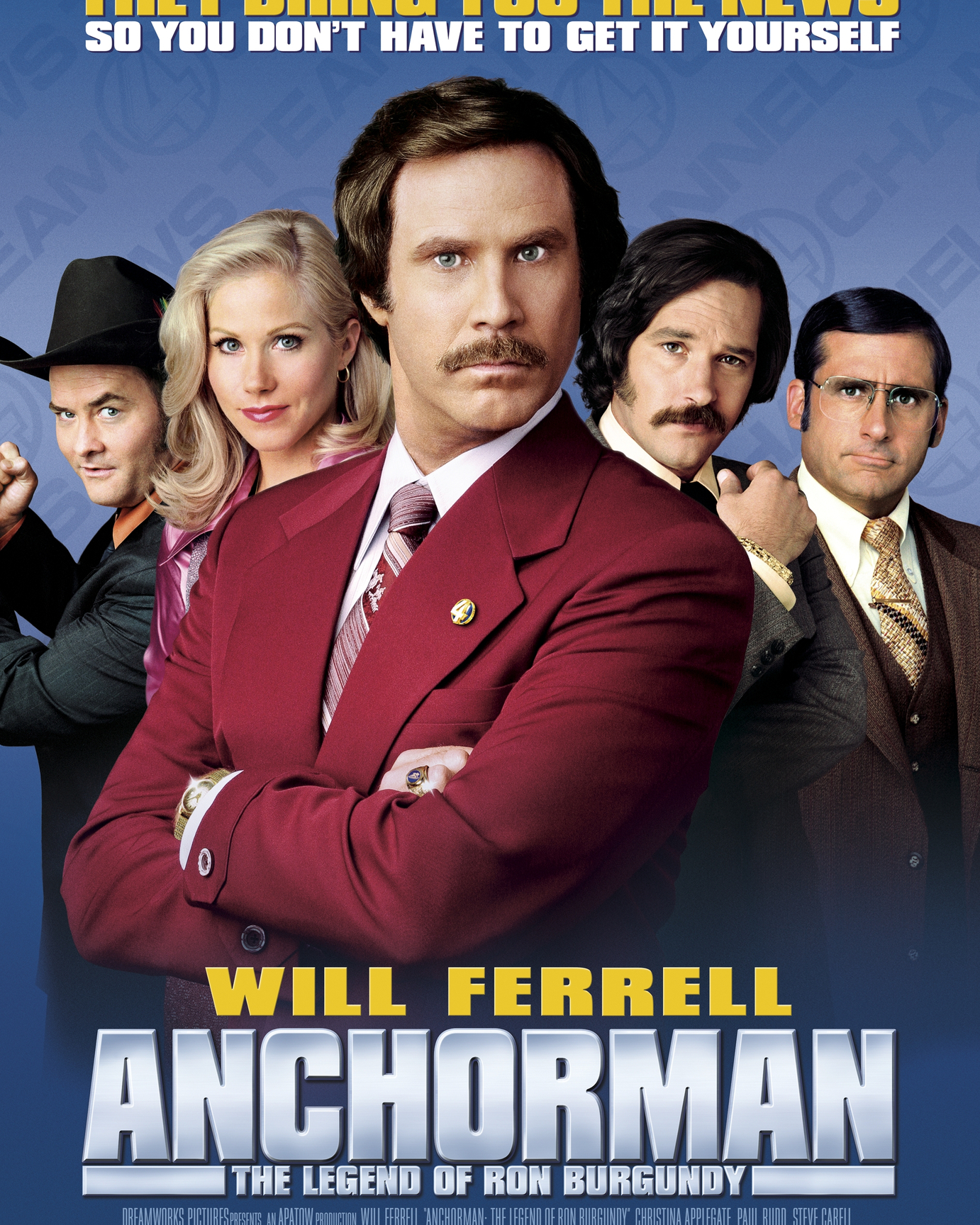 Anchorman: The Legend of Ron Burgundy Poster