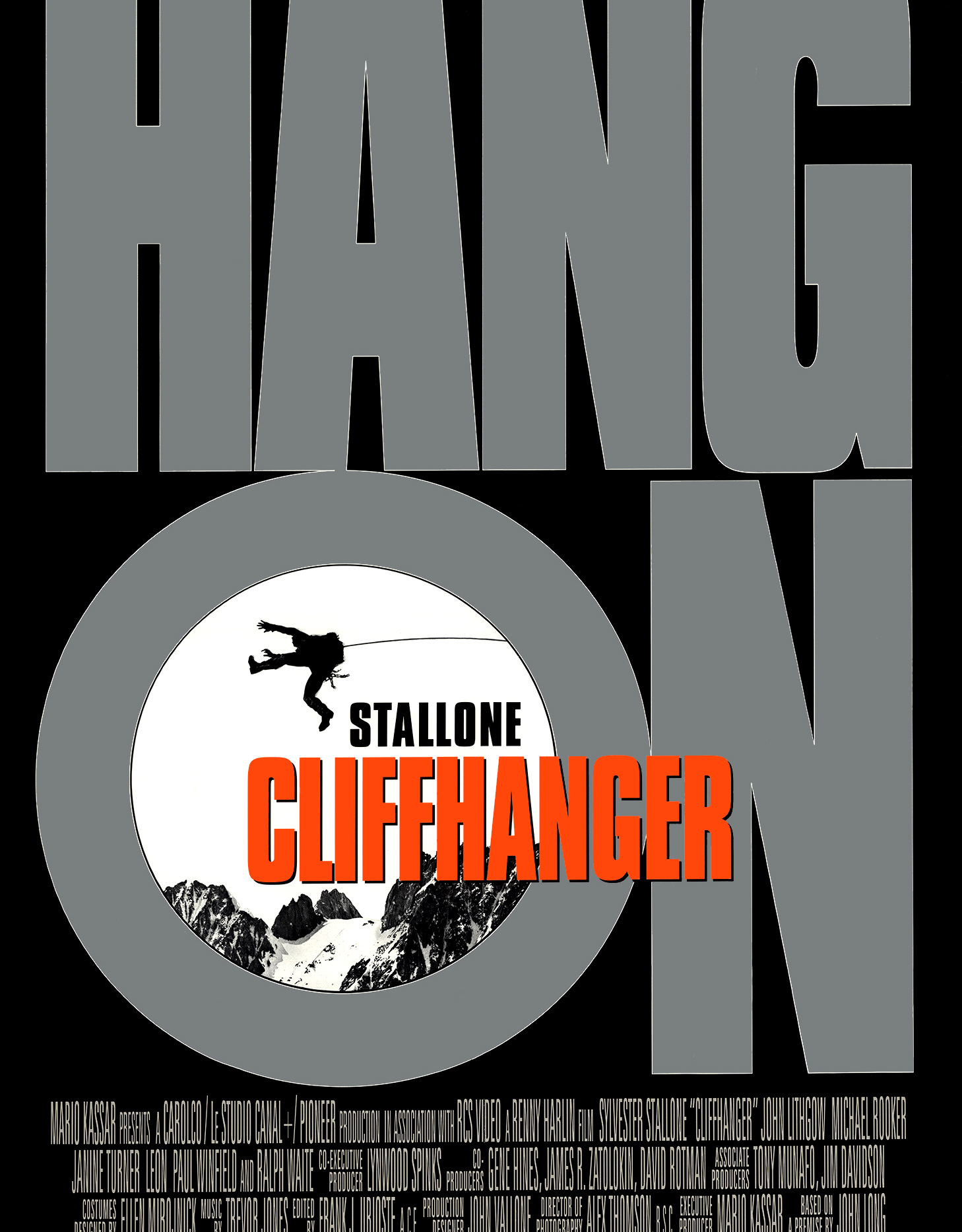 Cliffhanger Poster