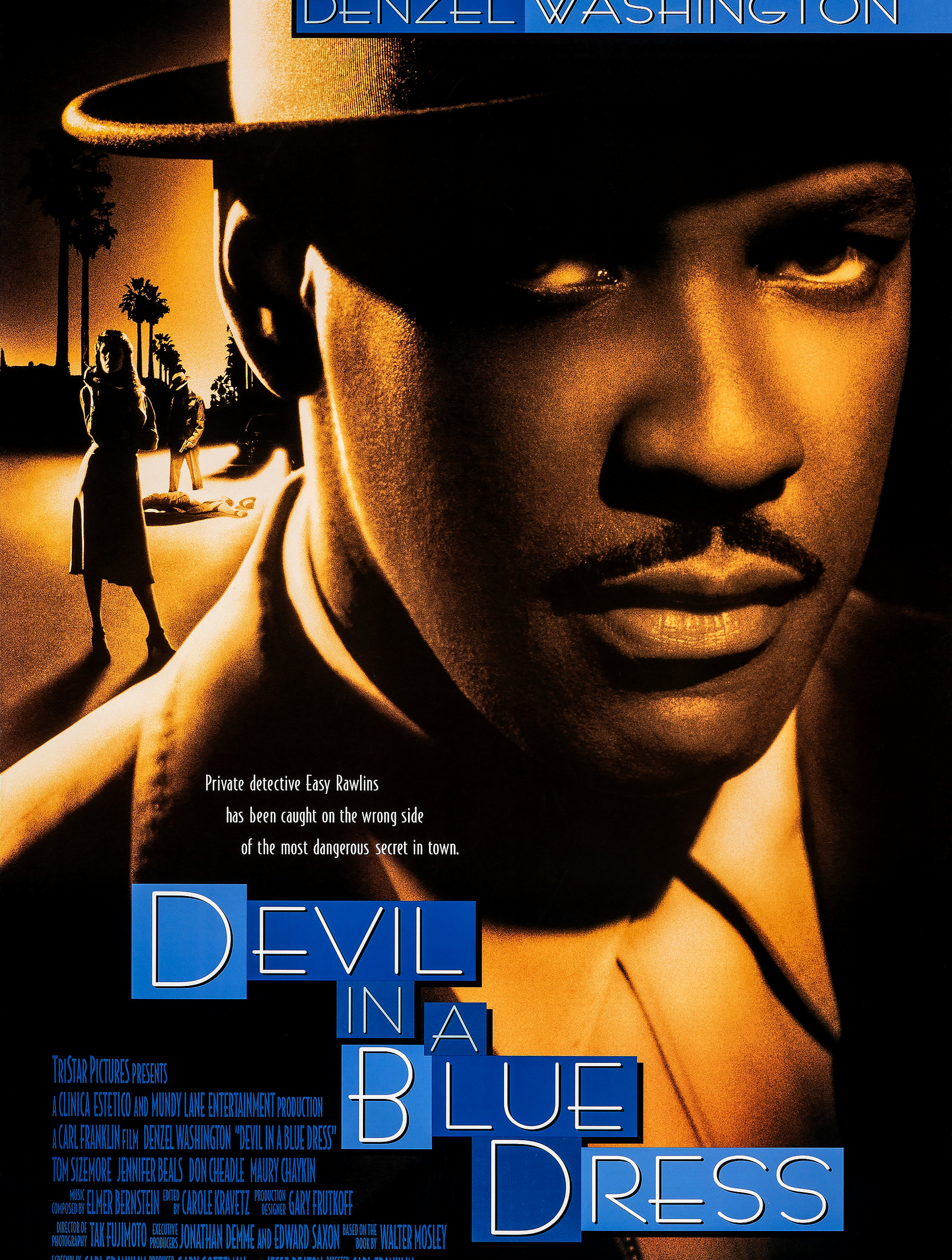 Devil in a Blue Dress Poster