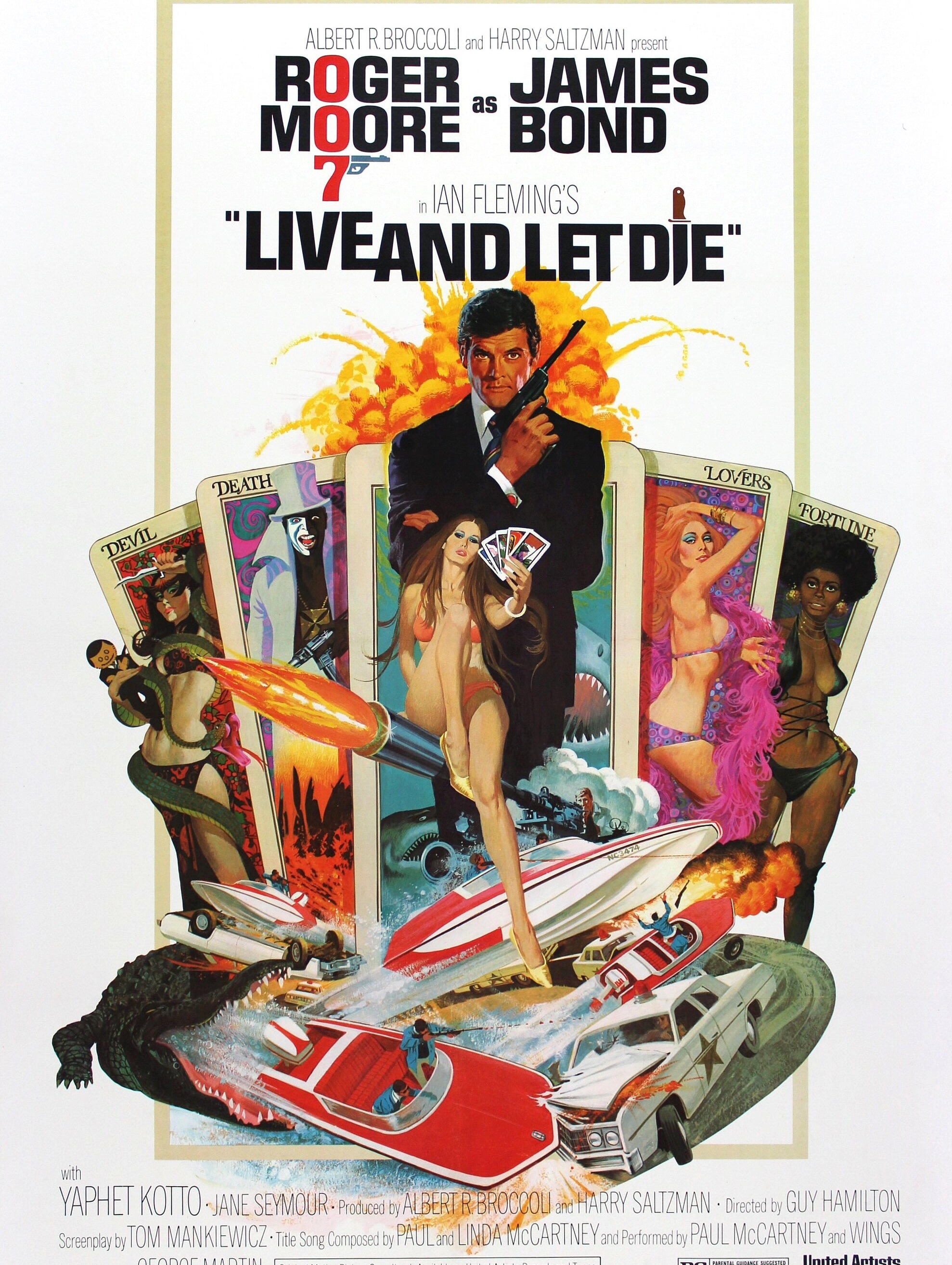 Live and Let Die Poster