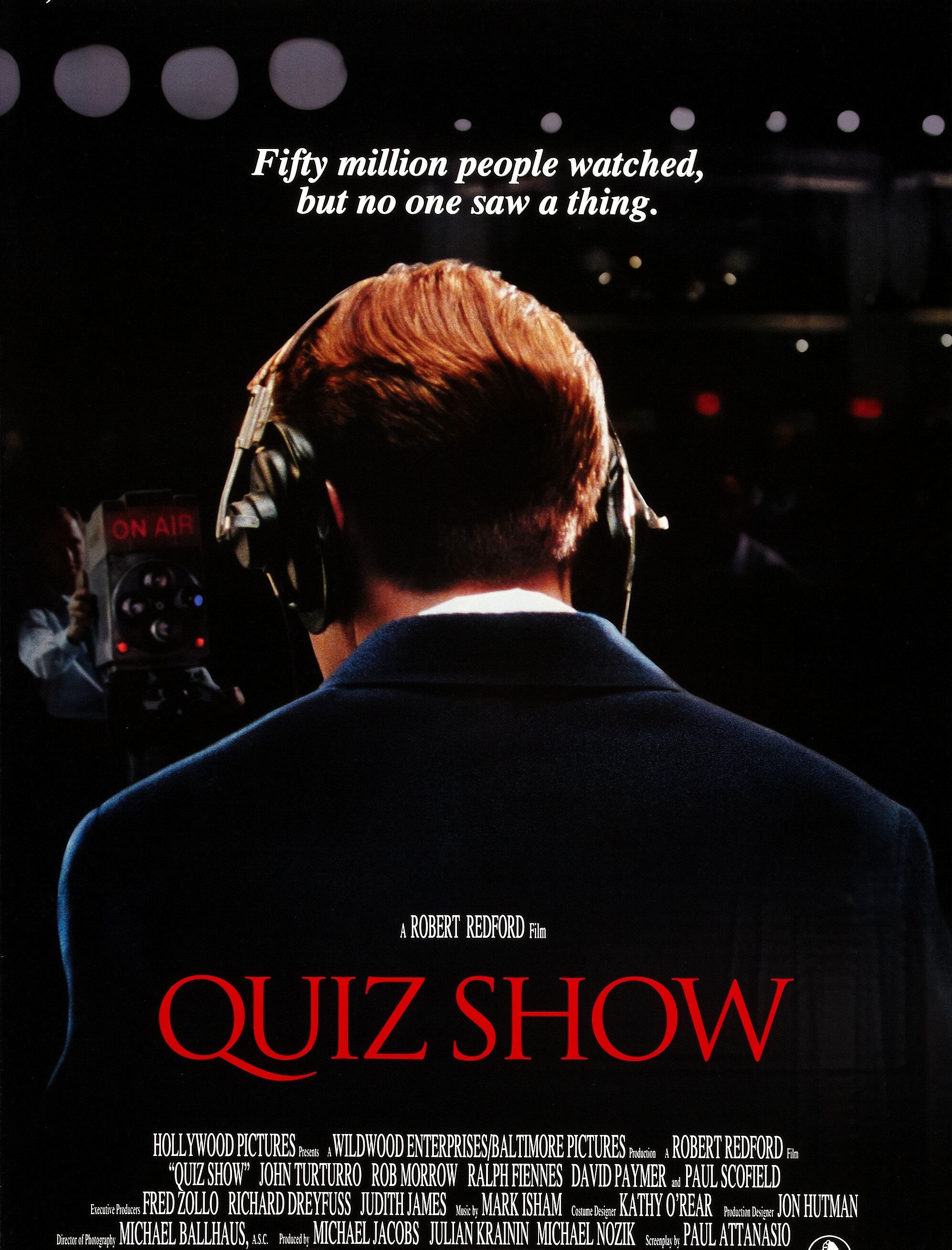 Quiz Show Poster