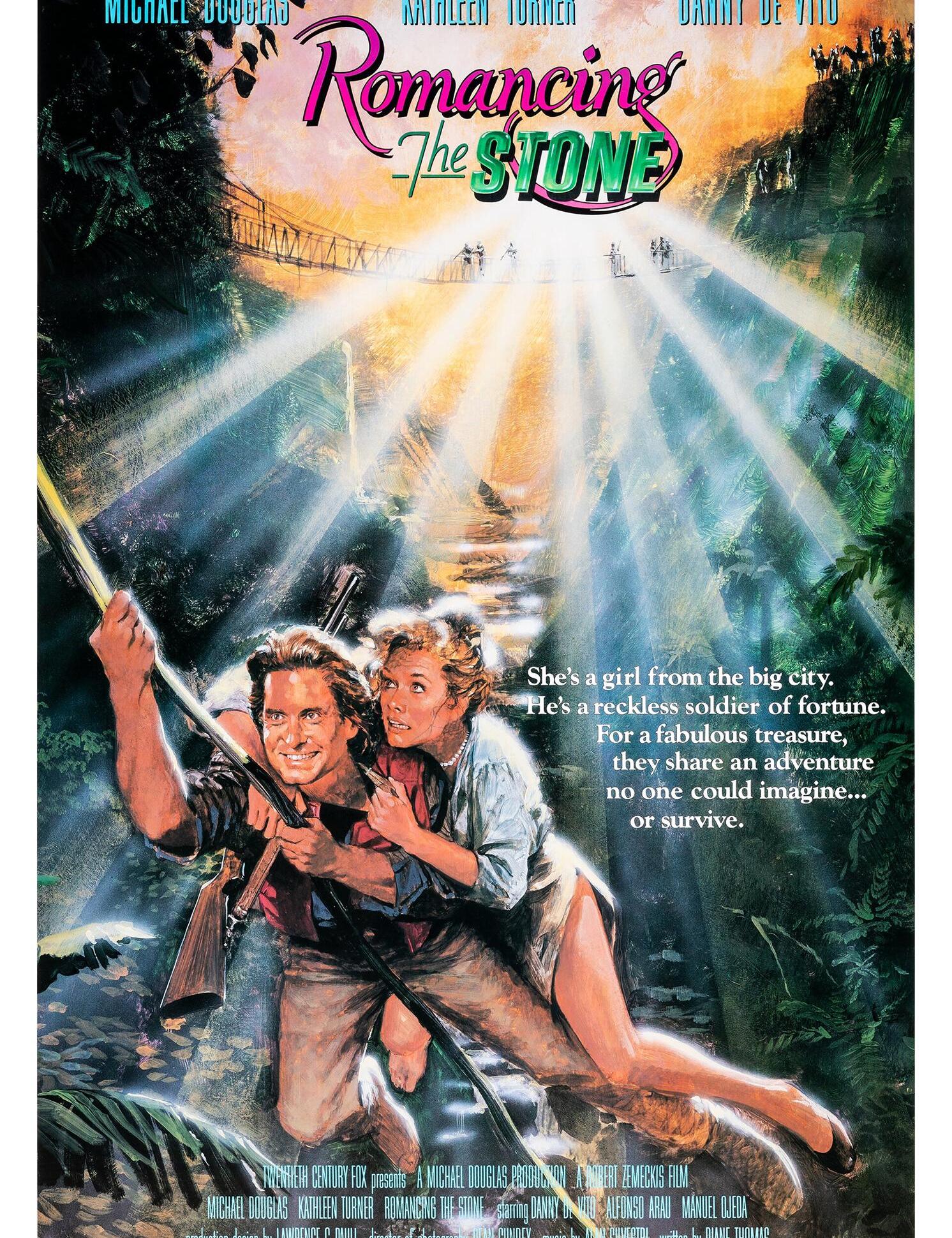 Romancing the Stone Poster