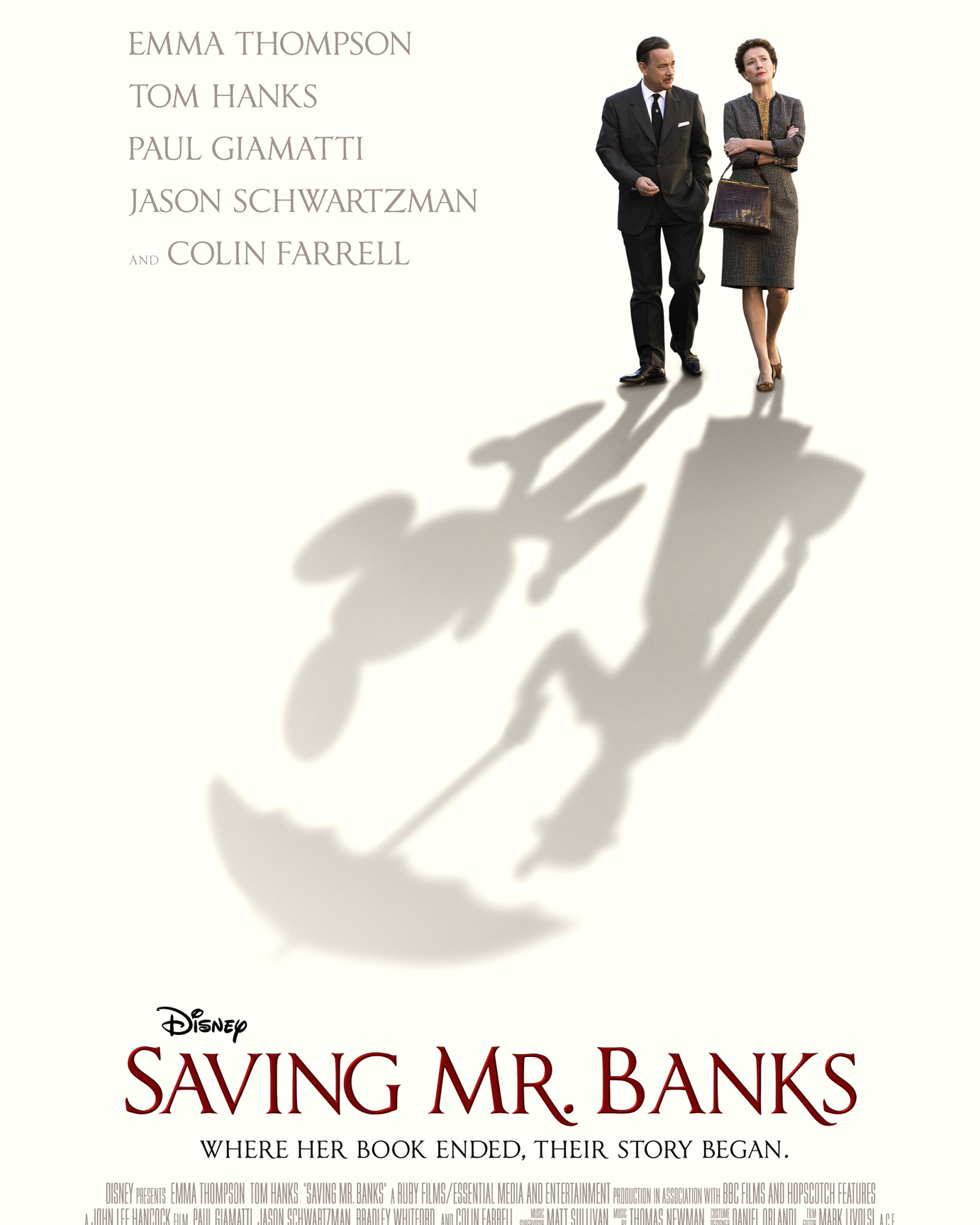 Saving Mr. Banks Poster