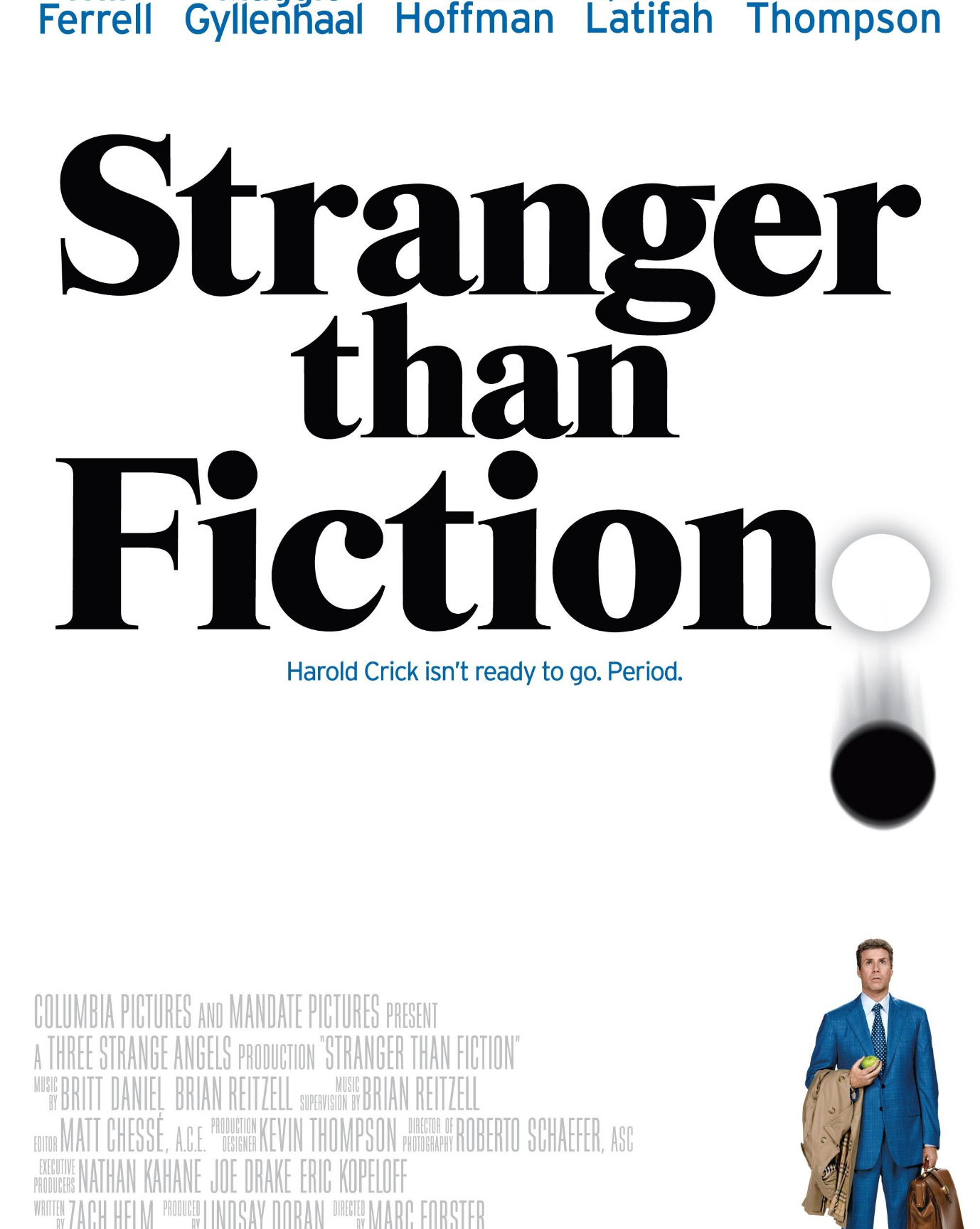 Stranger Than Fiction Poster