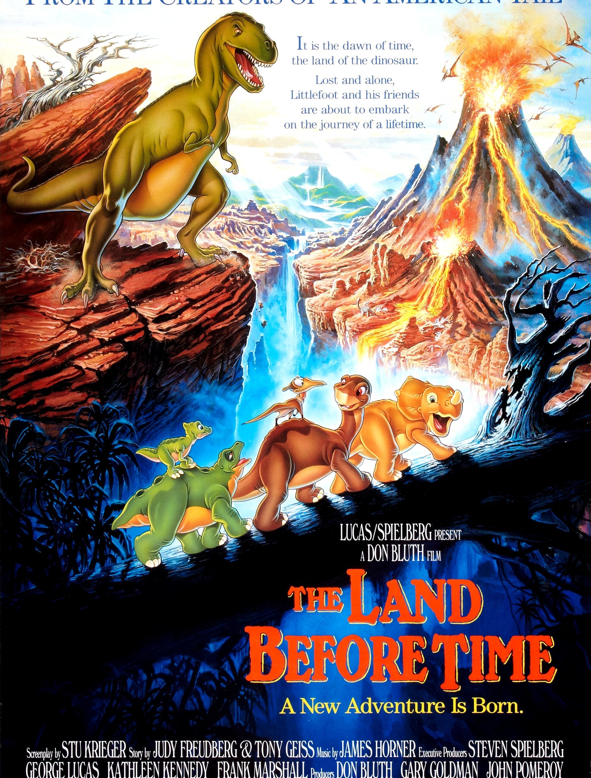 The Land Before Time Poster
