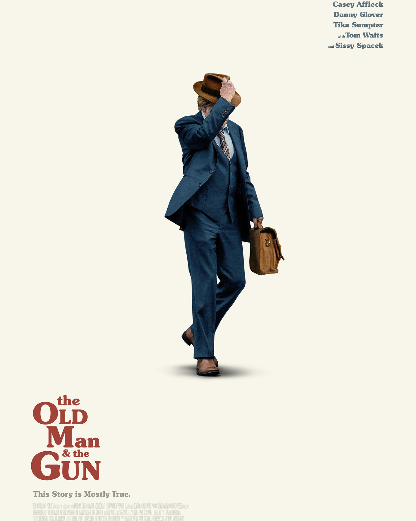 The Old Man & the Gun Poster