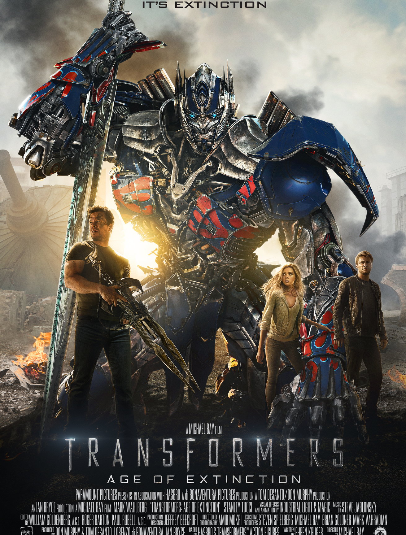 Transformers: Age of Extinction Poster